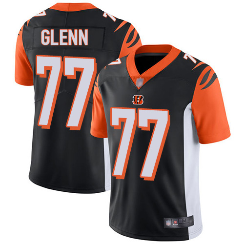 Cincinnati Bengals Limited Black Men Cordy Glenn Home Jersey NFL Footballl #77 Vapor Untouchable->cincinnati bengals->NFL Jersey